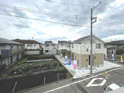 【展望】 | 仲介手数料無料　府中市緑町２丁目新築戸建て４棟　4号棟