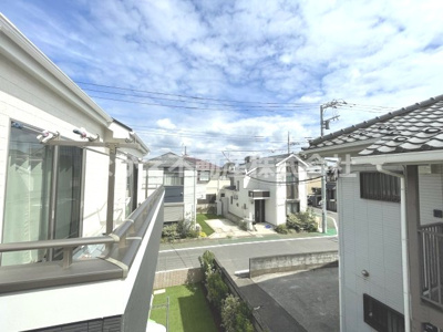 【展望】 | 仲介手数料無料　府中市是政1丁目3棟（残り1棟）2号棟