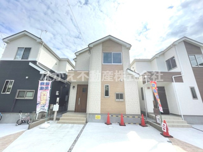 【外観】 | 仲介手数料無料　府中市是政1丁目3棟（残り1棟）2号棟