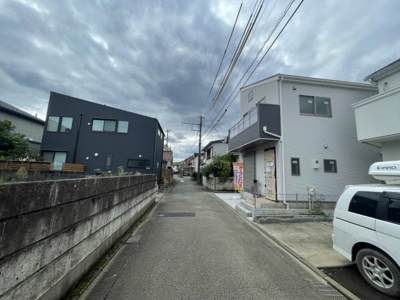 【前面道路含む現地写真】 | 府中市晴見町3丁目新築戸建て