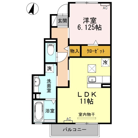 アンダー フォレスト Ⅲの間取り