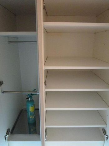 千代田区外神田４丁目の賃貸マンションの収納