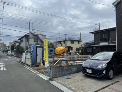 【前面道路含む現地写真】 | 多摩市一之宮4丁目新築戸建て2棟（残り1棟）2号棟