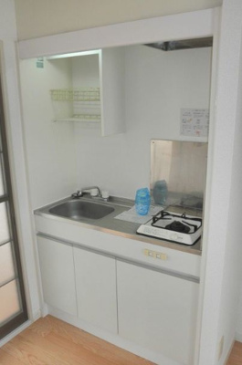 【キッチン】 | クレール梨木 | １口ガスコンロ