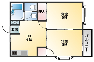 【間取り】 | シャルムメゾン