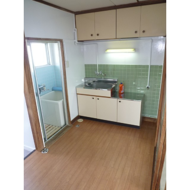 久留米市瀬下町のハイツのキッチン|使いやすいキッチンです