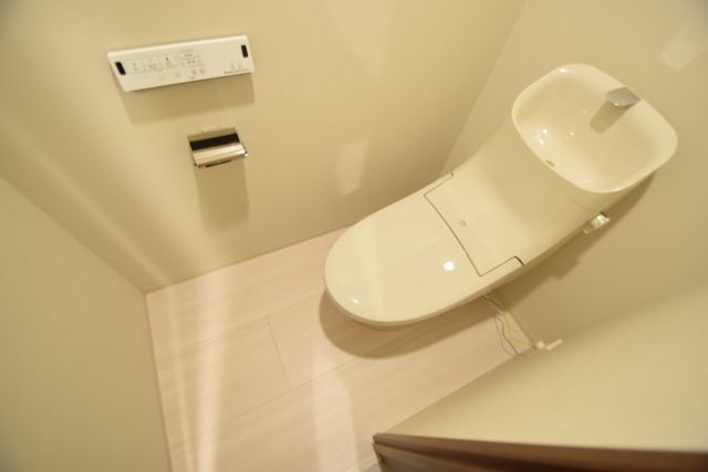 ＩＷＡ3のトイレ|落ち着いた色調のトイレです
