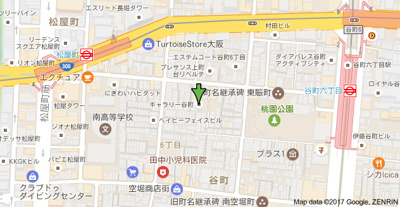 【地図】 | ＧＡＬＬＥＲＹ谷町