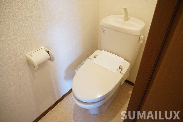 熊本市東区小峯３丁目のアパートのトイレ