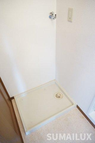 熊本市東区小峯３丁目のアパートの洗面所