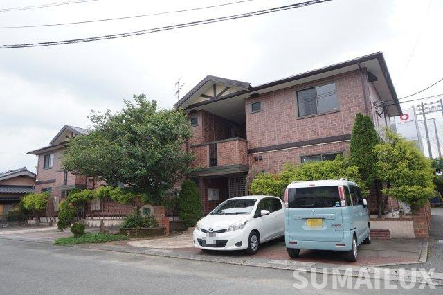 熊本市東区小峯３丁目のアパートの外観