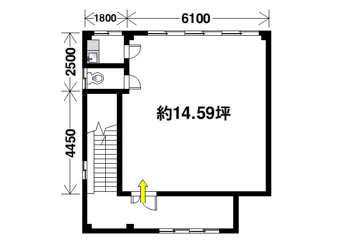 ナント駅東ビルの間取り