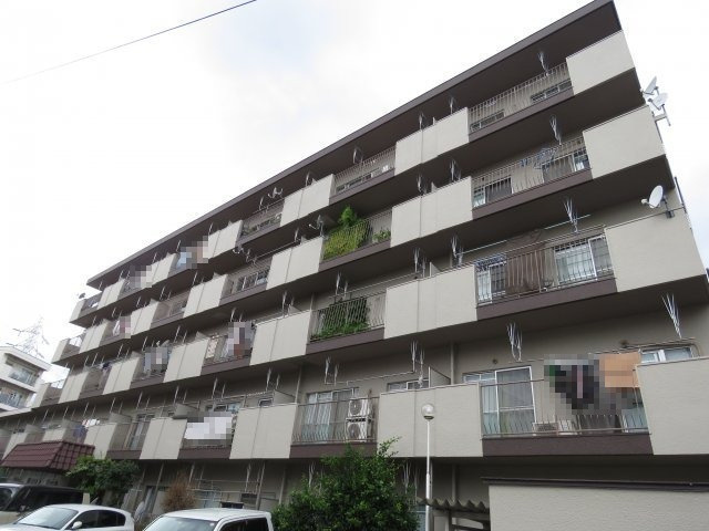富士見マンションA棟　1LDK+S　中古マンションの外観