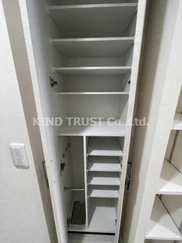 ミラージュパレス新梅田RIOの収納|たっぷりとした収納スペースです