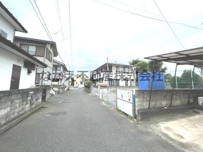 【前面道路含む現地写真】 | 仲介手数料無料　府中市西原町３丁目新築戸建て２棟　１号棟