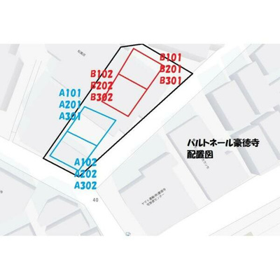 【地図】 | パルトネール豪徳寺A棟