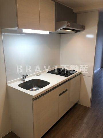 ラクラス堺筋本町　BRAVI不動産のキッチン|【フォーリアライズ堺筋本町】使いやすいキッチンです