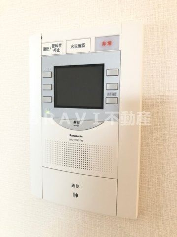 ラクラス堺筋本町　BRAVI不動産のセキュリティ|【フォーリアライズ堺筋本町】モニター付インターホン