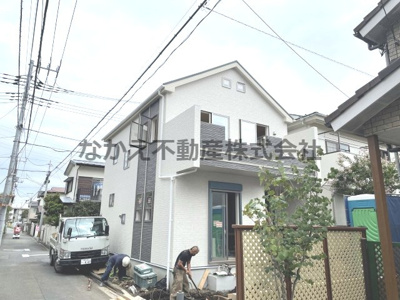 【前面道路含む現地写真】 | 仲介手数料無料　府中市西原町３丁目新築戸建て