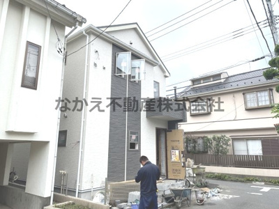 【前面道路含む現地写真】 | 仲介手数料無料　府中市西原町３丁目新築戸建て