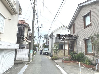 【前面道路含む現地写真】 | 仲介手数料無料　府中市西原町３丁目新築戸建て