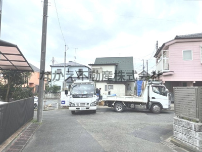 【前面道路含む現地写真】 | 府中市小柳町２丁目新築戸建て