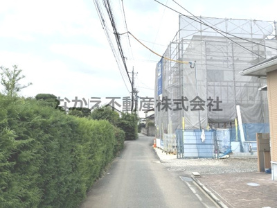 【前面道路含む現地写真】 | 府中市押立町４丁目新築戸建て