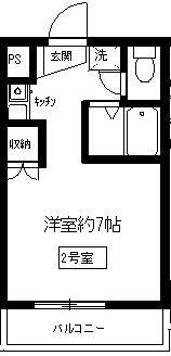 ファインハイツＴ．Ｎの間取り