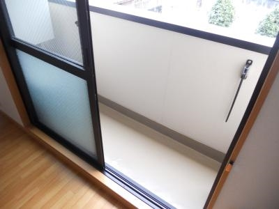 猪熊館のバルコニー