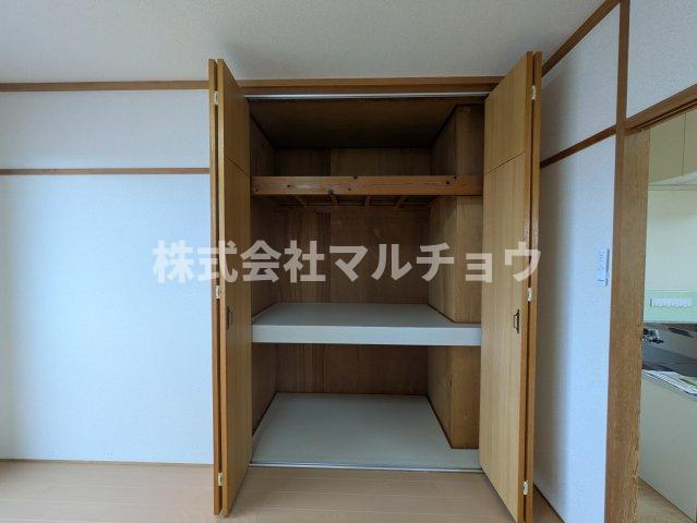 マウンティングッズの収納|便利な収納スペースです