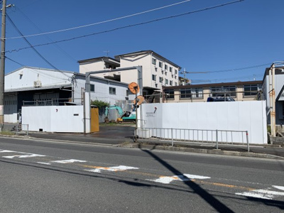 【外観】 | 岸和田３丁目売土地（賃借人あり）