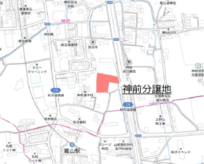 【地図】 | 神前分譲地