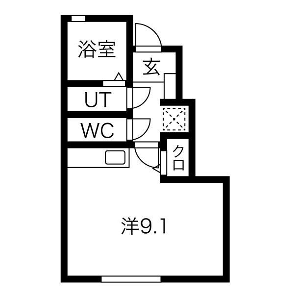 エストポミエの間取り