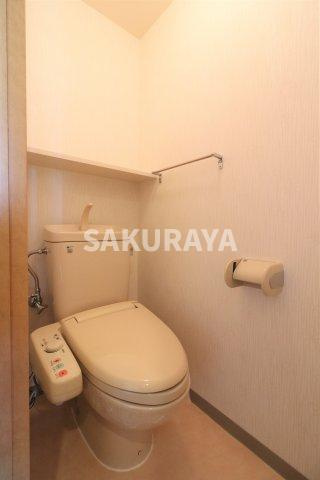 コートアベニュー足利のトイレ|現況と異なる場合がございます。