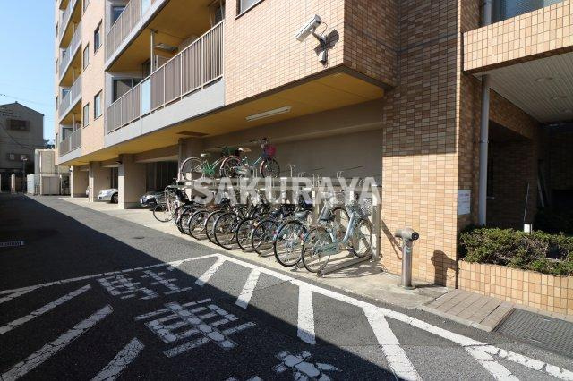 コートアベニュー足利のその他共用部分|駐輪場
