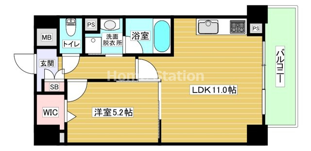 【間取り】 | アベニール鷺洲