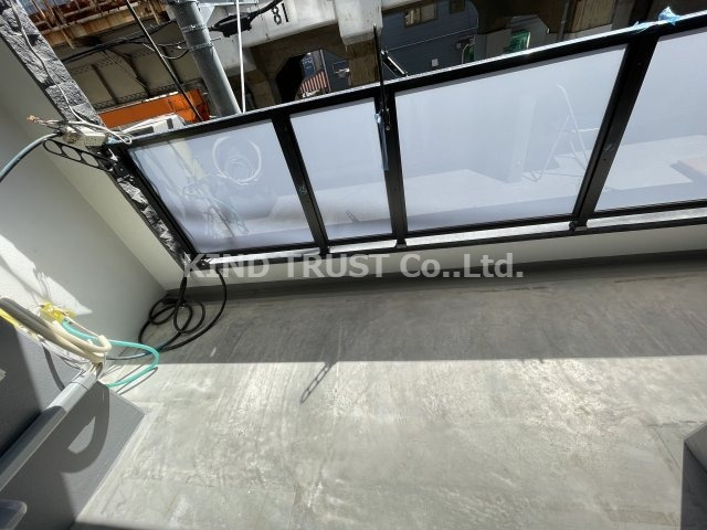 フォーリアライズ梅田レーベンのバルコニー