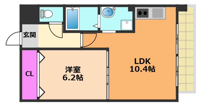 【間取り】 | ラマージュⅠ