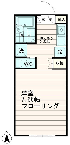 ハイムコーヤⅡの間取り|人気のバストイレ別【ハイムコーヤⅡ】