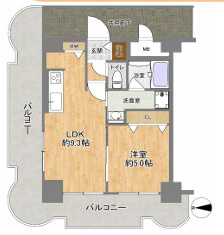 【間取り】 | コープ野村梅田A棟