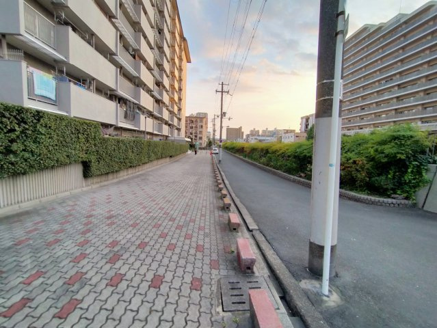 深江橋第2コーポの周辺|周辺道路です。