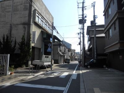 エヴァーステージ京都二条の周辺|前面道路