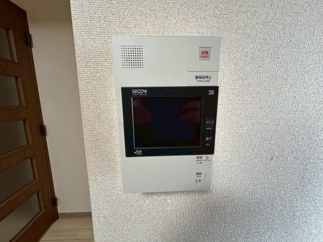 藤和シティコープ河辺Ⅱのセキュリティ|セコムのTVモニター付きインターホン