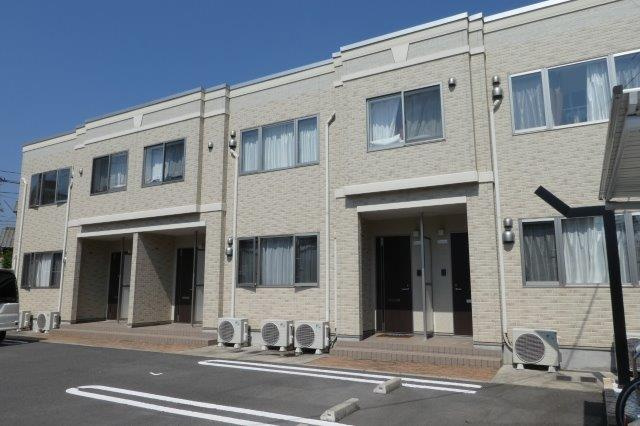 倉敷市中庄のアパートの外観