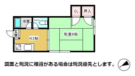 ハイツ松下の間取り
