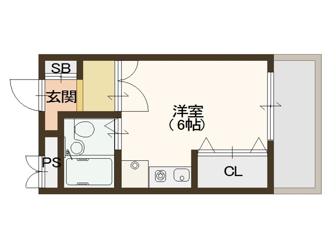 【間取り】 | ペントハウス花園