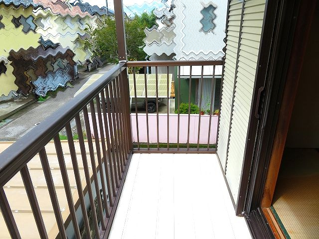 香南市野市町西野 中古戸建てのバルコニー