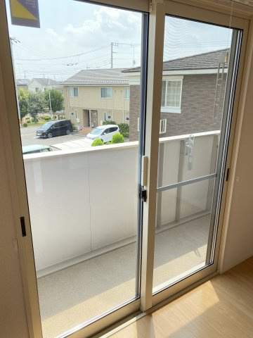 フェリース Aのバルコニー