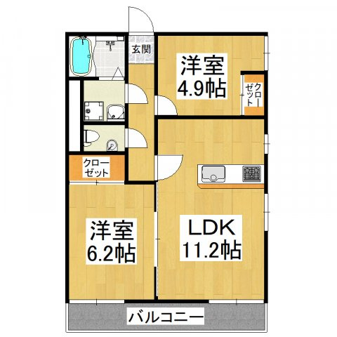 【間取り】 | アサヒレジデンス