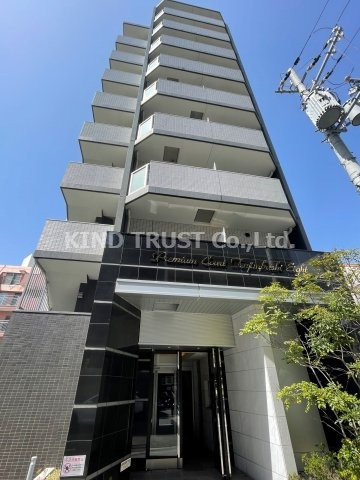 プレミアムコート天神橋エイトの外観|外観です